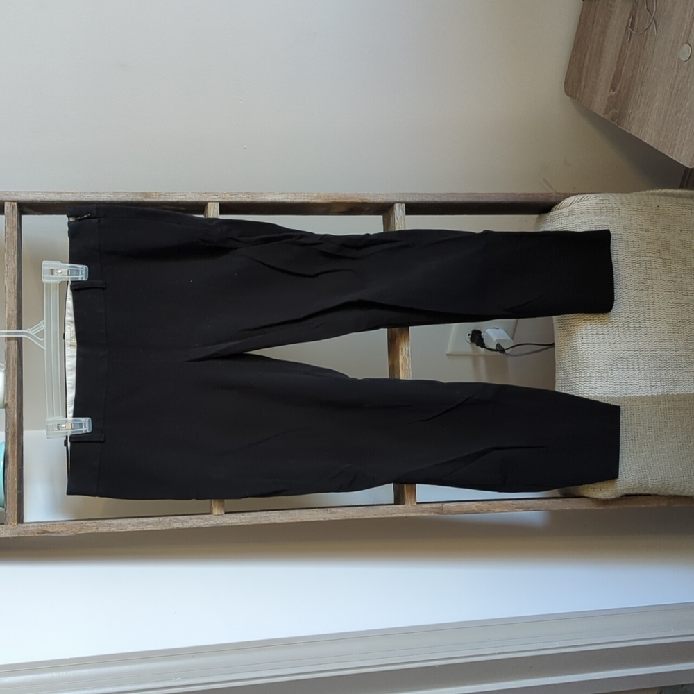 J. Crew Stretch black ankle pants